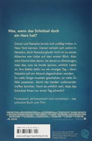 Glaubt ihr an das schicksal? The Sun Is Also A Star Ein Einziger Tag Fur Die Liebe Amazon De Yoon Nicola Klein Susanne Bucher