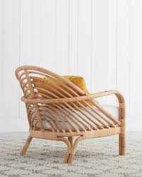 Edgewater Lounge Chair Serena Lily Rattan Lounge Chair Rattan Furniture Living Room Bamboo Chair