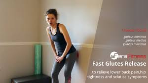 Trigger points in the quadratus lumborum (ql) are notorious for pain in the lower back, top of the hip, and buttocks that often extends down into the upper thigh. Do It Anywhere Glutes Release To Relieve Lower Back Pain And Tightness Youtube