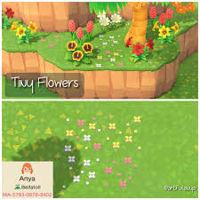 Tiny Flowers By U Vulpixy On Reddit In 2020 Animal Crossing Game New Animal Crossing Animal Crossing