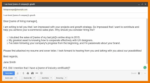 Our view is that it's a far better option to send an email with your resume and cover letter attached. How To Find Hiring Manager For Job Job Retro