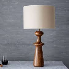 Let Havenly Create Your Dream Space Through A Fun And Affordable Online Design Process All Online Starting From 79 Table Lamp Wood Wood Lamps Dark Wood Lamp