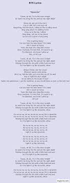Bts Dynamite Lyrics Download Png In 2021 Save Me Bts Lyrics Bts Wallpaper Lyrics Bts Song Lyrics