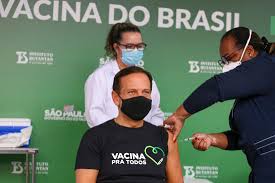 Sabia mais sobre aniversário de joão doria: Governador Joao Doria E Vacinado Contra A Covid 19 Em Sao Paulo Folha Pe