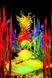 Mille Fiori At Chihuly Garden And Glass In Seattle Art Glassart Contemporaryart Design Travel Blown Glass Art Stained Glass Art Chihuly