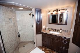 Having my base tiled with traditional ceramic tile. Master Bathroom With Sauna Callier And Thompson