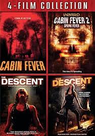 Maybe you would like to learn more about one of these? Amazon Com 4 Film Collection Cabin Fever Cabin Fever 2 Descent Descent 2 Dvd Shauna Macdonald Natalie Mendoza Alex Reid Saskia Mulder Myanna Buring Nora Jane Noone Jordan Ladd Rider Strong James Debello Cerina