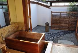 The plumbing should also provide hot and cold water to come in at the top of the tub. Japanese Soaking Tubs Dwell