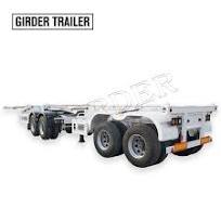 Super link 20ft skeleton trailer ,interlink container ...