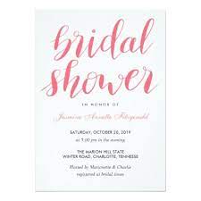 Simple Casual Handwritten Bridal Shower Invitation Zazzle Com Bridal Shower Invitations Bridal