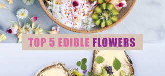 Floral ingredients such as peppery nasturtiums or tart calendula add flavor, texture, and color, and transform an ordinary salad into an exciting dish. Top 5 Edible Flowers Go Viral Malaysia