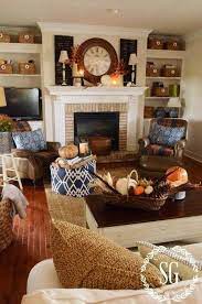 Home Decor In Warm Autumn Colors Paperblog Fall Living Room Summer Living Room Home Living Room