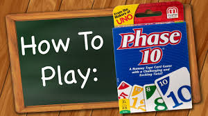 Finish all 10 and win the game of phase 10! How To Play Phase 10 Youtube