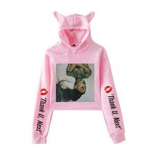 By the way, ariana grande outfits are a sweet idea for casual wear. 2020 Fashion Casual Hoodie Ariana Grande Fashion Han Chao Girl Sexy Harajuku Hood Lady Quality Street Sweatshirt Hoodies Sweatshirts Aliexpress