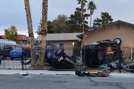 Jun 17, 2021 · photos. Crash Knocks Over 2 Automobiles Within The Entrance Yard Of Las Vegas Daily Las Vegas News