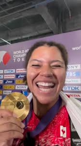 In the Women's U20 400m final, Sienna Rubio comes out