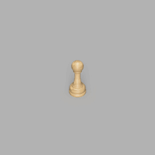 Gambar 3d lorong jalan motif catur. Chess Pion 3d Cad Model Library Grabcad