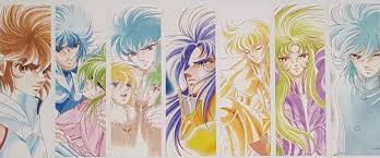 Saint Seiya Dessins Des Chevaliers D Or Sur Shikishis Chevalier Materiel De Dessin Dessin