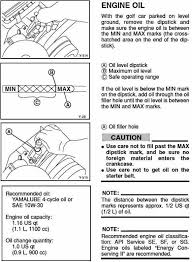 1) for free in pdf. What Type Oil And Amount Is Used In Yamaha G22 G Max Gas Golf Cart