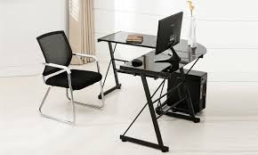 L shaped desk hardly used in excellent condition. Up To 13 Off On Office Writing Furniture L Sh Groupon Goods