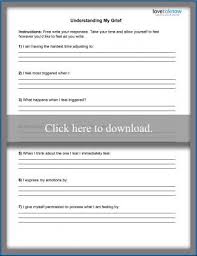 Addictions worksheets, dual diagnosis, and relapse prevention. Grief Worksheets To Cope With Loss In Healthy Ways Lovetoknow