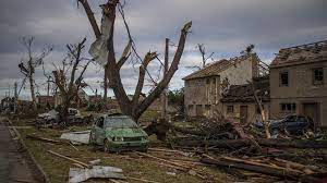 Aftermath in the village the last time a tornado was detected in czechia was may 2018. Pcghpsrleknuum