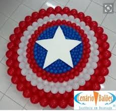 pin de nakia booker em 13 captain america decor festa de aniversario de super heroi festa de super herois festa do capitao america