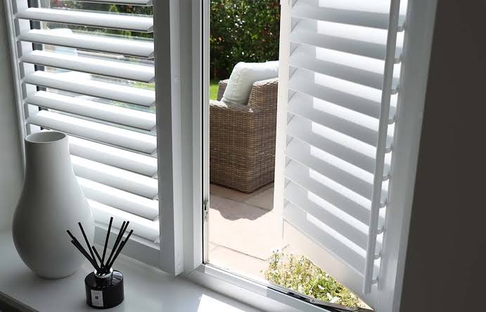 No-drill clip-in shutter blinds, AI generated