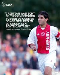 De middenvelder zou er in ieder geval ik ga nog twee tot drie jaar door, tot mijn 38ste. Afc Ajax Captain Oh Captain Nigel De Jong Facebook