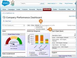 Schedule A Dashboard Customguide