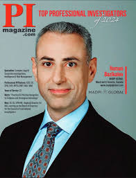 I'm honoured to be recognized among the Top Proffesional Investigators of  2024 by the PI Magazine, Inc.!