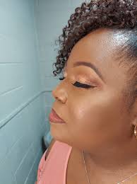 Natural kinky curly Mohawk w/extensions & Soft Glam By Tee #softglam  #naturalhairstyles 3766 Moffett Rd everyone