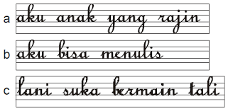 Tulisan tegak bersambung + contoh tulisan tegak bersambung. Soal Bahasa Indonesia Kls 2 Menyalin Puisi Dengan Tegak Bersambung Jawabanku Id