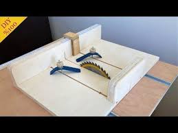 Making A Super Crosscut Sled With 100 Diy Clamps Stop Block T Slots Youtube Mobilya Icatlar Kendin Yap