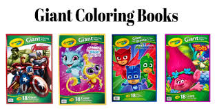 Your child will love filling in every page with markers, crayons, colored pencils or paint. Crayola Giant Coloring Pages As Low As 1 52 Shipped