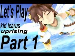 Kid Icarus Uprising Walkthrough Part 1 Intro Chapter 1 Return Of Palutena W Gameplay Commentary Youtube