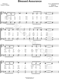 While visiting with her dear friend phoebe knapp, a musician who was a fellow resident of new york city and fellow member of the john street methodist episcopal church, knapp played the melody two or three times for crosby and. Phoebe Knapp Blessed Assurance Sheet Music In D Major Download Print Sku Mn0133653