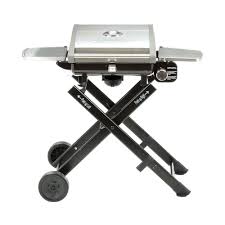 Target/patio & garden/grills & outdoor cooking/cuisinart : Cuisinart All Foods Roll Away Propane Gas Grill Cgg 240 The Home Depot