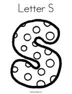 Here's a set of free printable alphabet letter images for you to download and print. Letter S Coloring Pages Twisty Noodle