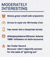 this guy created a legit dating resume