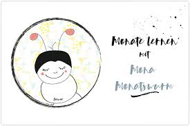 Kinderentwicklung im kindergarten powerpoint vorlage. Die Monate Lernen Mit Mona Monatswurm Lerngeschichte Printable Hallo Liebe Wolke