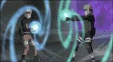 # anime # naruto # rasengan. Minato And Naruto Rasengan Gifs Tenor