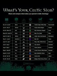 Celtic Star Signs Celtic Astrology Celtic Signs Celtic Zodiac