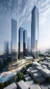 Shenzhen Centralcon Shang Sha Project Aedas Architecture Mixed Use Shenzhen Architecture Visualization Skyscraper Architecture Futuristic Architecture