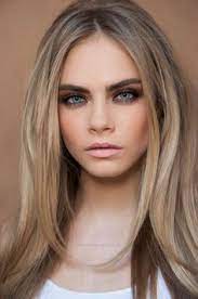 If you have dark brown hair and dark brown eyes and your mate has blonde hair and light brown eyes what hair color and eye color will my baby have? 14 Light Hair Dark Eyebrows Ideas Hair Hair Styles Hair Beauty