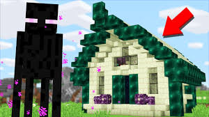 When creating a new world, the player spawns inside the indev house located in the center of the world. Living In A Minecraft Enderman House Youtube