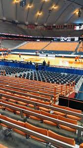 Carrier Dome Section 107 Home Of Syracuse Orange