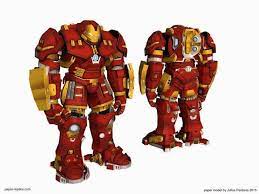 Aside from its height, it is also the heaviest armor existing in the mcu. Hulkbuster Papercraft Papercraft Paradise Papercrafts Paper Models Card Models Paper Models Hulkbuster Papercraft Download