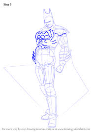 Learn How To Draw Batman From Injustice Gods Among Us Injustice Gods Among Us Step By Step Drawing Tutorials In 2020 Batman Drawing Batman Injustice