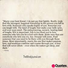 We did not find results for: 28 Love Best Friend Quotes Marry Your Best Friend Love Quotes Daily Leading Love Relationship Quotes Sayings Collections